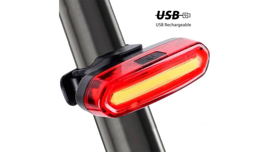 Велоліхтар задній AQY-096 USB